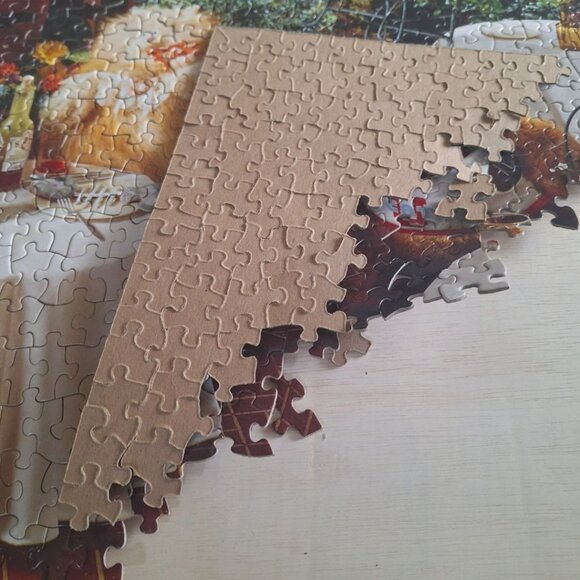 Springbok Hallmark Cats Puzzle Purrrsonality Purrisian Cafe Funny Vintage 1000 - Picture 3 of 11